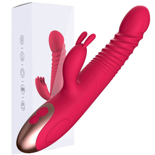 LELO Telescopic Rotation Rabbit Thrusting Vibrator
