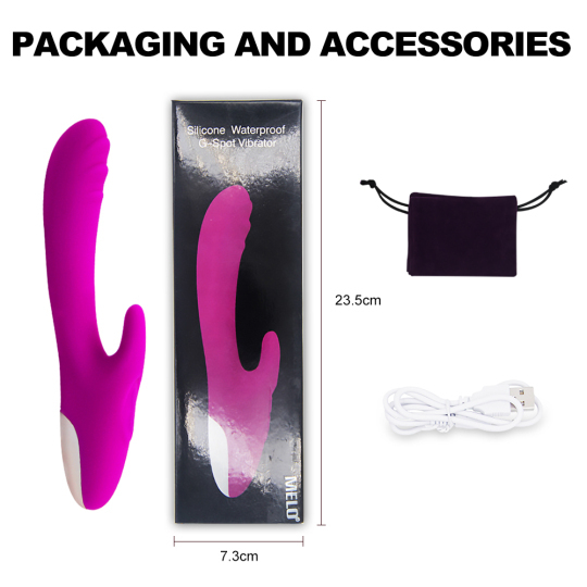 Powerful Magic 12 Speeds G Spot Rabbit Vibrator