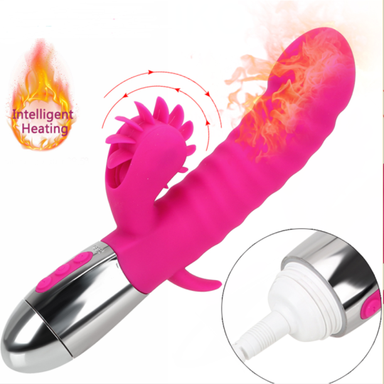 IKOKY Heating Rotating Licking Vibrator