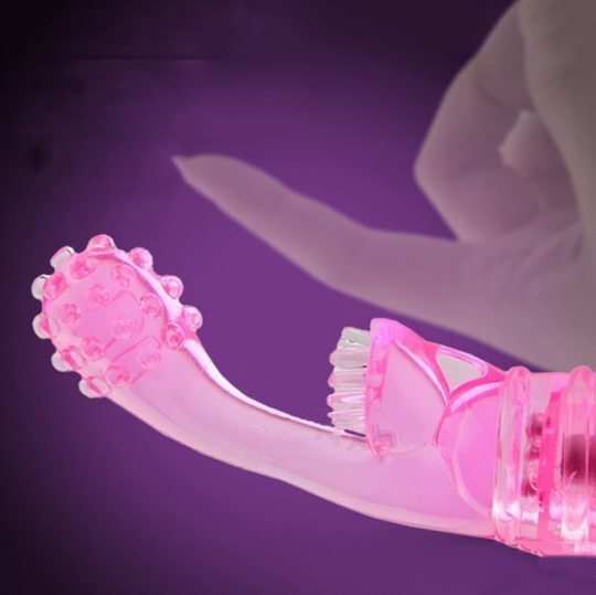 Doc Johnson Triple Silicone Finger Vibrator