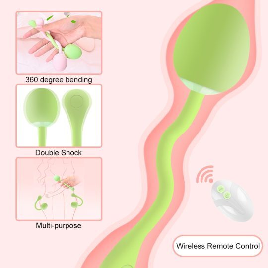 Lifesaver 360 Degree Flexible Jumping Double Head Vibrator