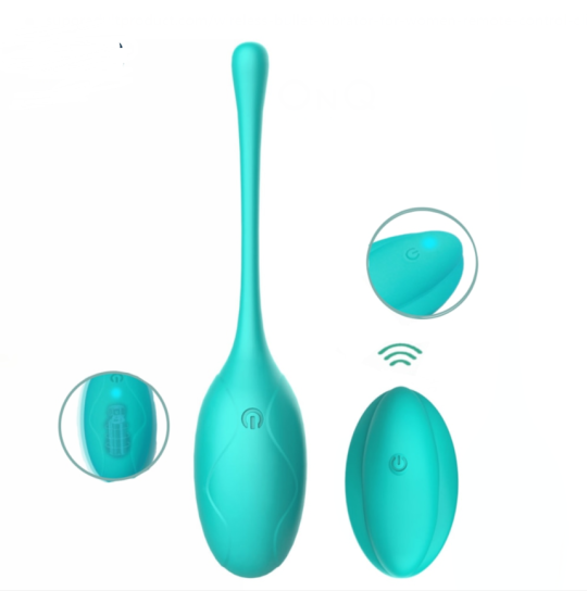 Man nuo Remote Control Bullet Vibrator in Blue