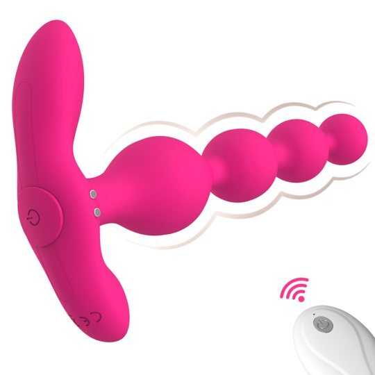 Satisfyer Silicone Wireless Remote Control Vibrating Butt Beads