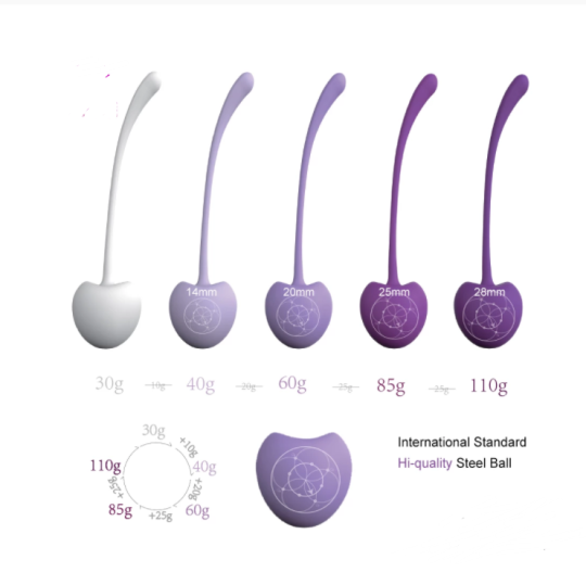 5pcs/set Smart Vaginal Tighting Exercise Kegel Balls