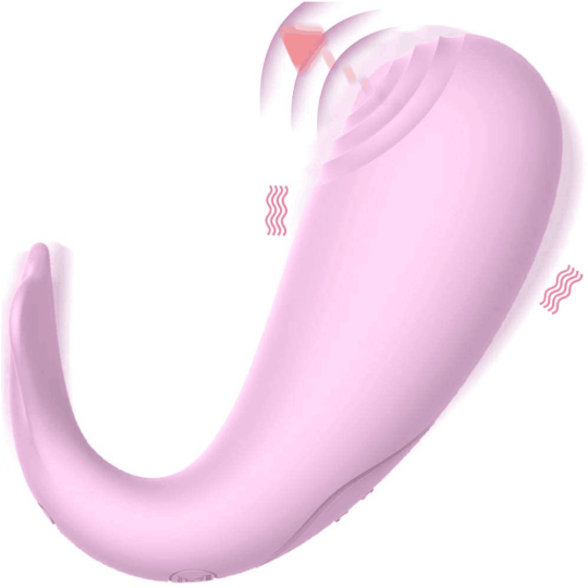 Dolphin Wireless Pulsing Egg Vibrator