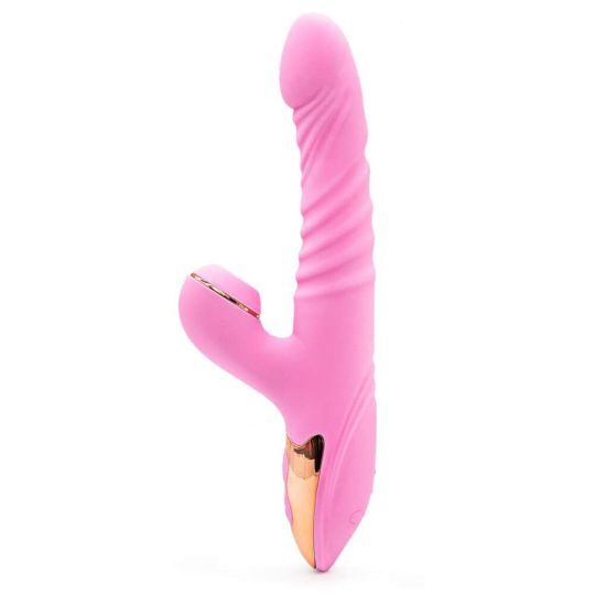 7 Modes Clit Sucking G Spot Thrusting Rabbit Vibrator