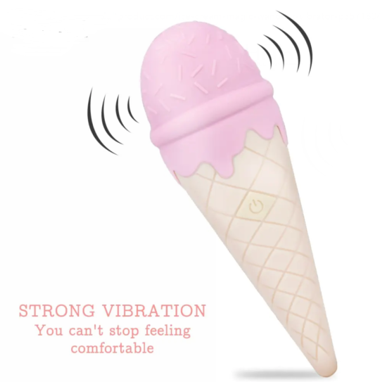 Ice Cream Magic Wand AV Vibrator