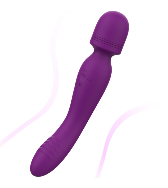 360 Degree Rotating 7 Frequency Wand Vibrator