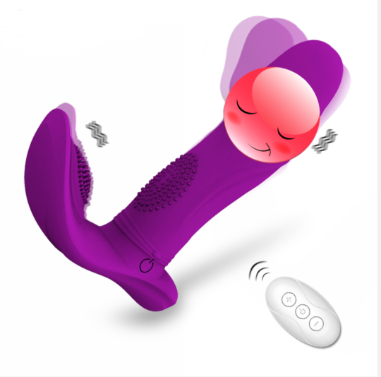 Wireless Remote Control Wearable Panties Dildo Vibrator