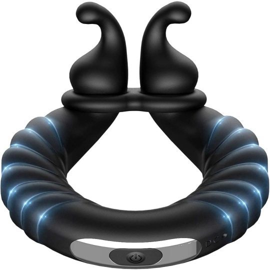 HaoQi 10 Modes Vibrating Cock Ring