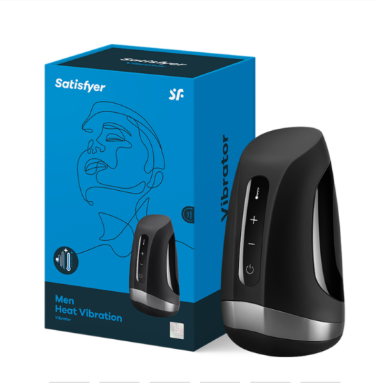Satisfyer Men Heat Vibration masturbators Cup