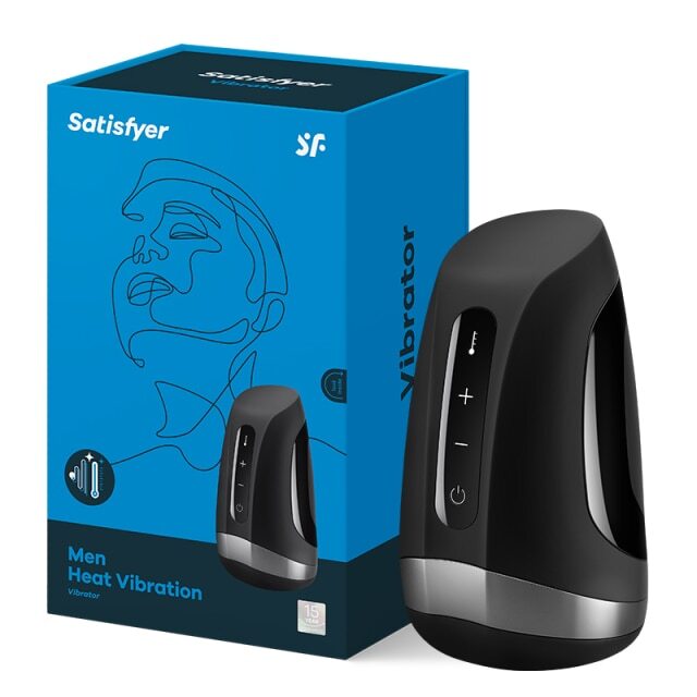 Satisfyer Men Heat Vibration masturbators Cup