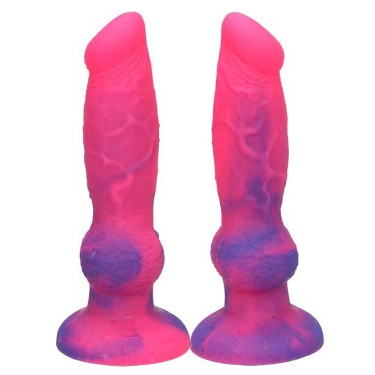 gagu Realistic Dog Penis Animal Dildo With Suction Cup