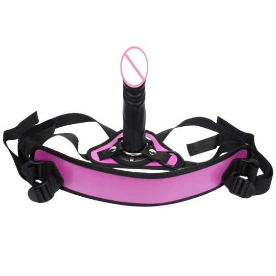 Supor Strap-on Realistic Dildo With Strapon Harness Belt