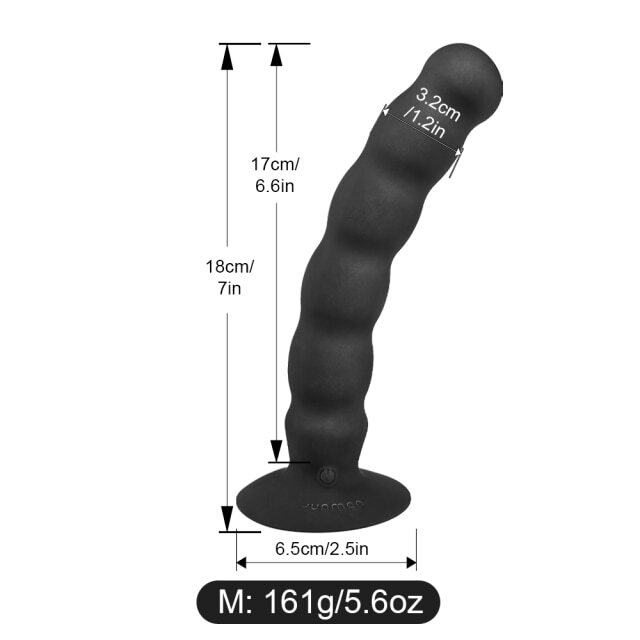 BOONABEE Wireless Remote Anal Beads Vibrator