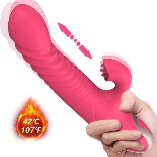 Yesplay Telescopic Swing Silica Gel Motor G-spot Vibrator