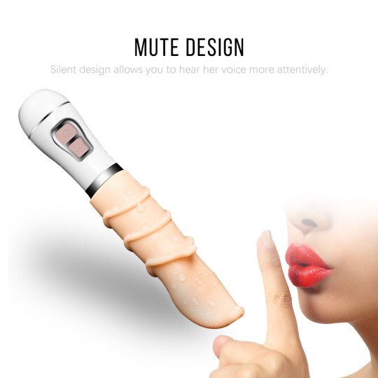 TWOSX Heating Tongue Clitoral Vibrator