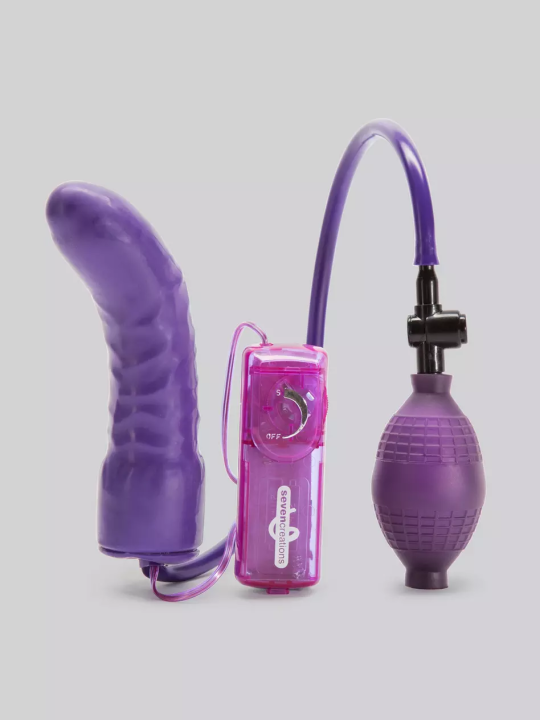 Inflatable Vibrating G-Spot Pleaser 6 Inch