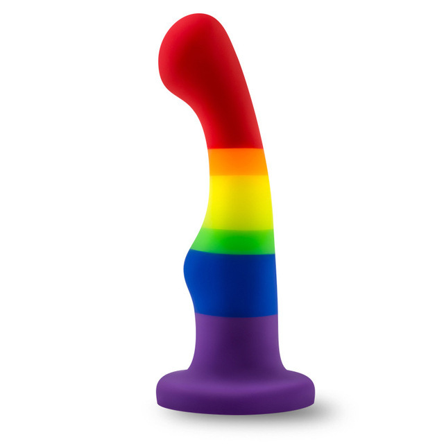 Rainbow LGBT Gay Lesbian Transgender Adult Toys Dildo Rainbow LGBT Gay Lesbian Transgender Adult Toys Dildo