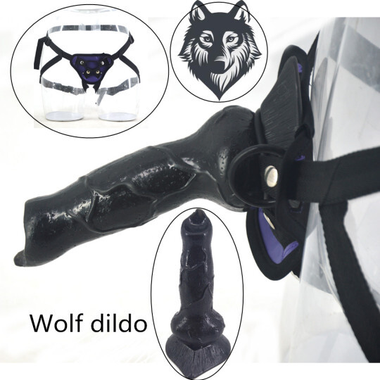 FAAK Strapon animal wolf dildo