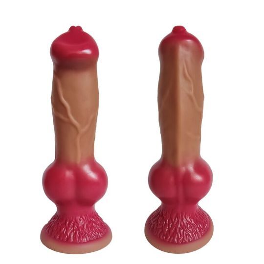 huge dog realistic anal dildo With suction cup