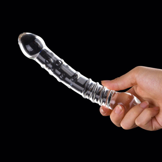 Double Headed Glass Crystal Dildo