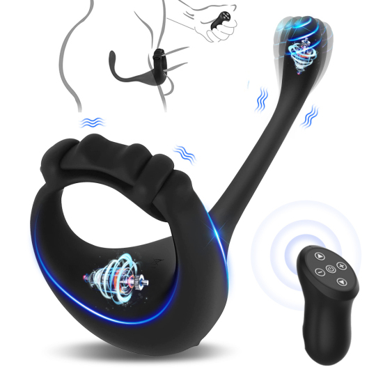 3 in 1 Wireless Remote Control Vibrators Cock Ring