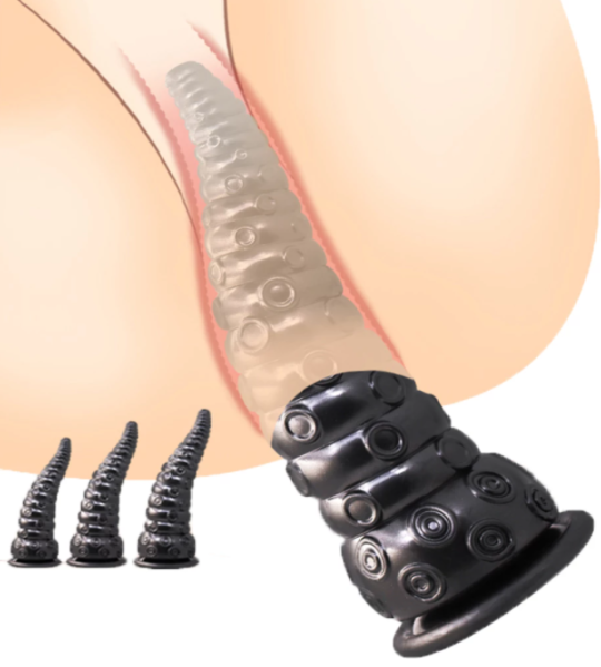 Lesparty Huge Animal Dildo With Suction Cup