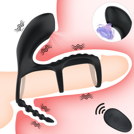 TWOSX Remote Control Penis Ring Vibrator