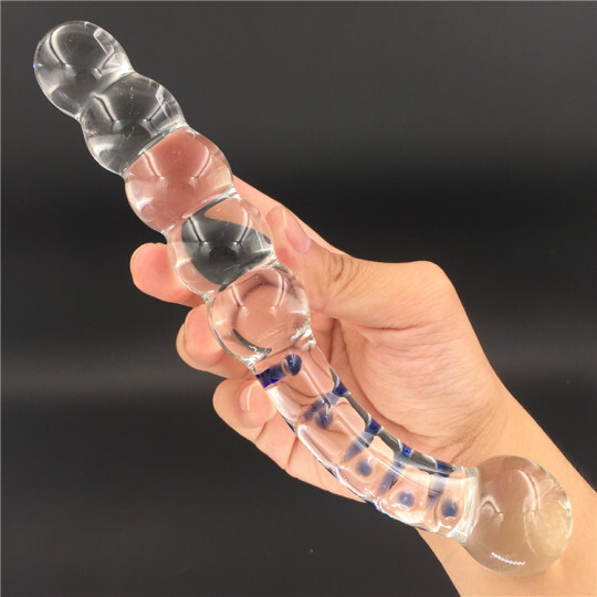 Beads Pyrex glass crystal dildo