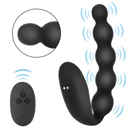 Wireless Remote Control Anal Beads Vibrator