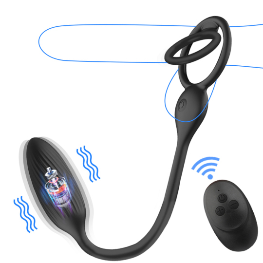 Wireless Control Double Penetration Dildo Vibrator