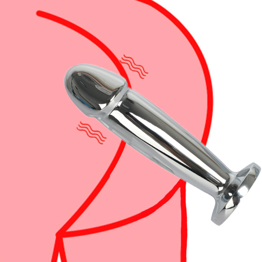 10 speed vibrating Metal anal beads