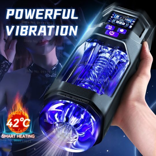 Automatic Real Oral Vagina Masturbation Cup