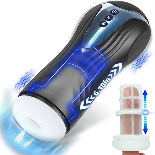 2022 Automatic telescopic Male Masturbator Cup