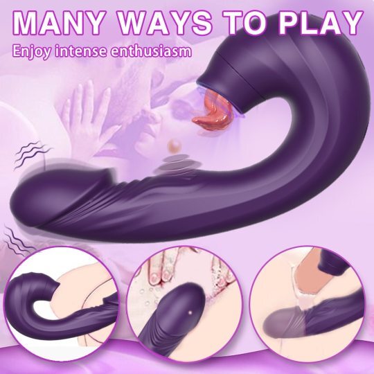 3 IN 1 Clitoris Sucking Vibrator