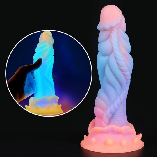 Luminous Silicone Glowing Monster Dildo