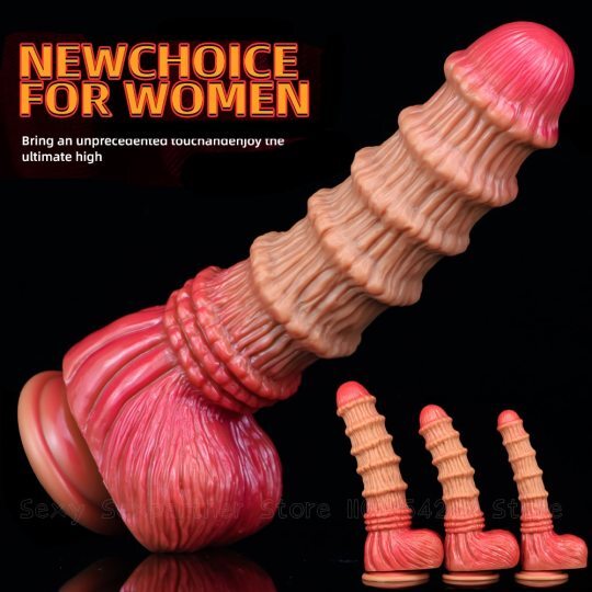 Dollmen Bamboo Gradient Horse Animal Dildo