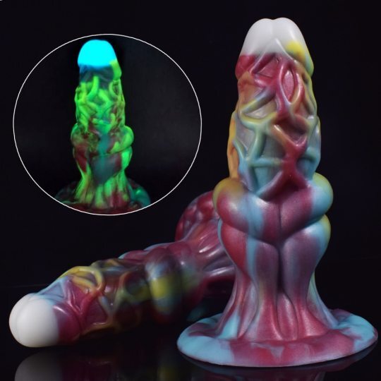 QKKQ Soft Silicone Fantasy Dildo with Strong Suction Cup