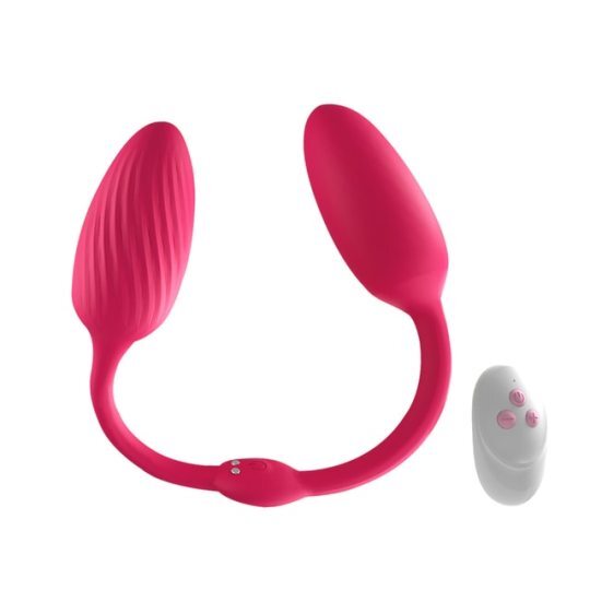 Wireless Remote Double Dildo Clitoris Stimulator