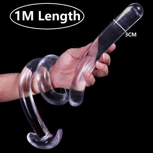 super long anal plug porn 1M length Super Long Anal Plug Dildo