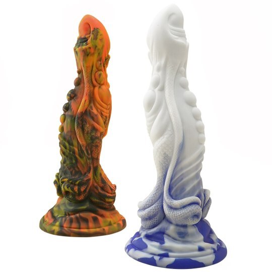 Huge Soft Silicone Penis Monster Alien Dildo