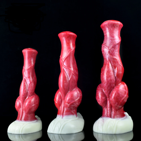 FAAK Large Knot Wolf Dildo With Suction Cup