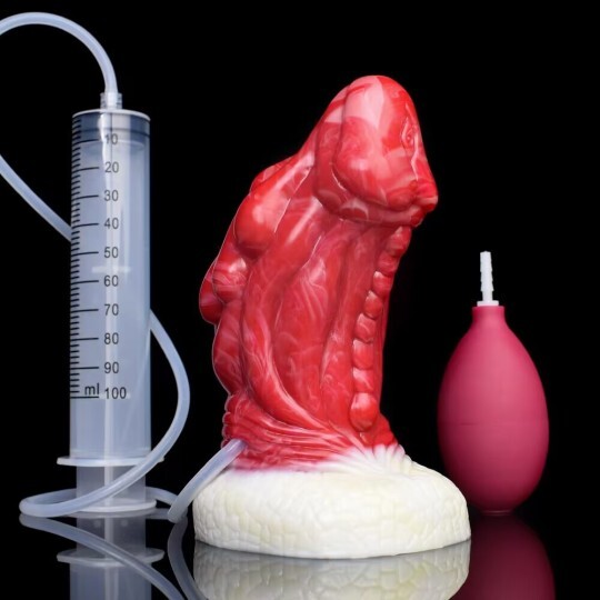FAAK Fantasy Ejaculation Dragon Dildo With Sucker