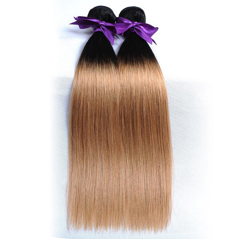 8a Brazilian Straight Hair 1b 27 Omber Brazilian Virgin Hair 100