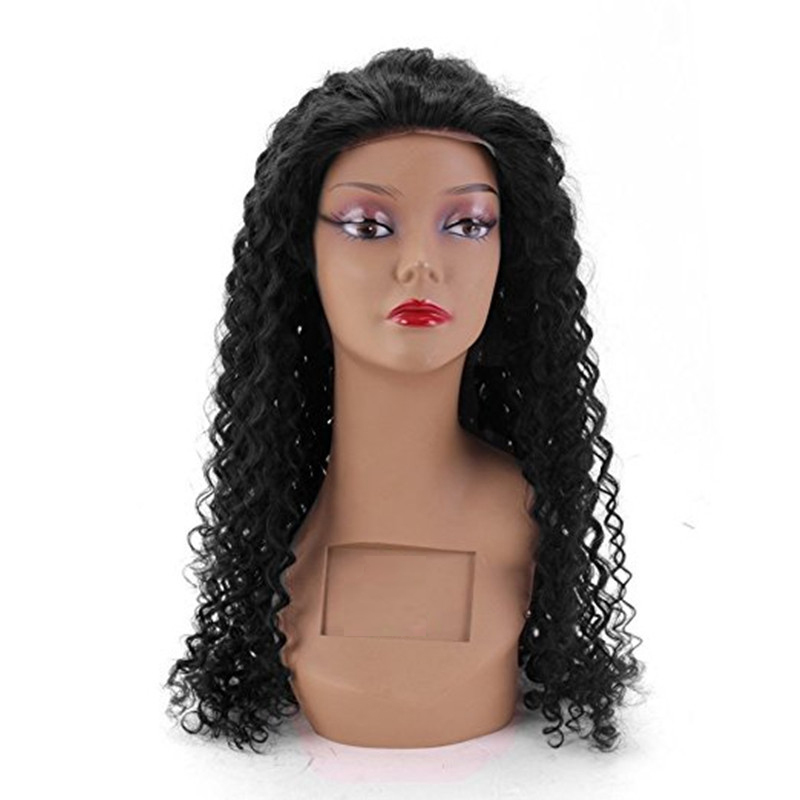 Brazilian Virgin Hair Kinky Curly Wig 130 Density 100 Human Hair