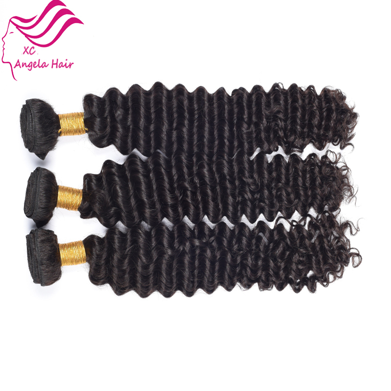 Brazilian Deep Wave Virgin Hair 4 Bundles 7a Unprocessed Brazilian