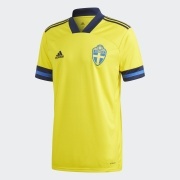 Sweden Euro Home soccer Jersey 2020 Football Shirt