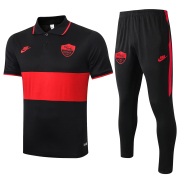 as roma black red adult polo2019/20