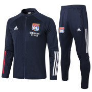 Olympique Lyonnais 2020-2021 Dark blue Tracksuit jacket
